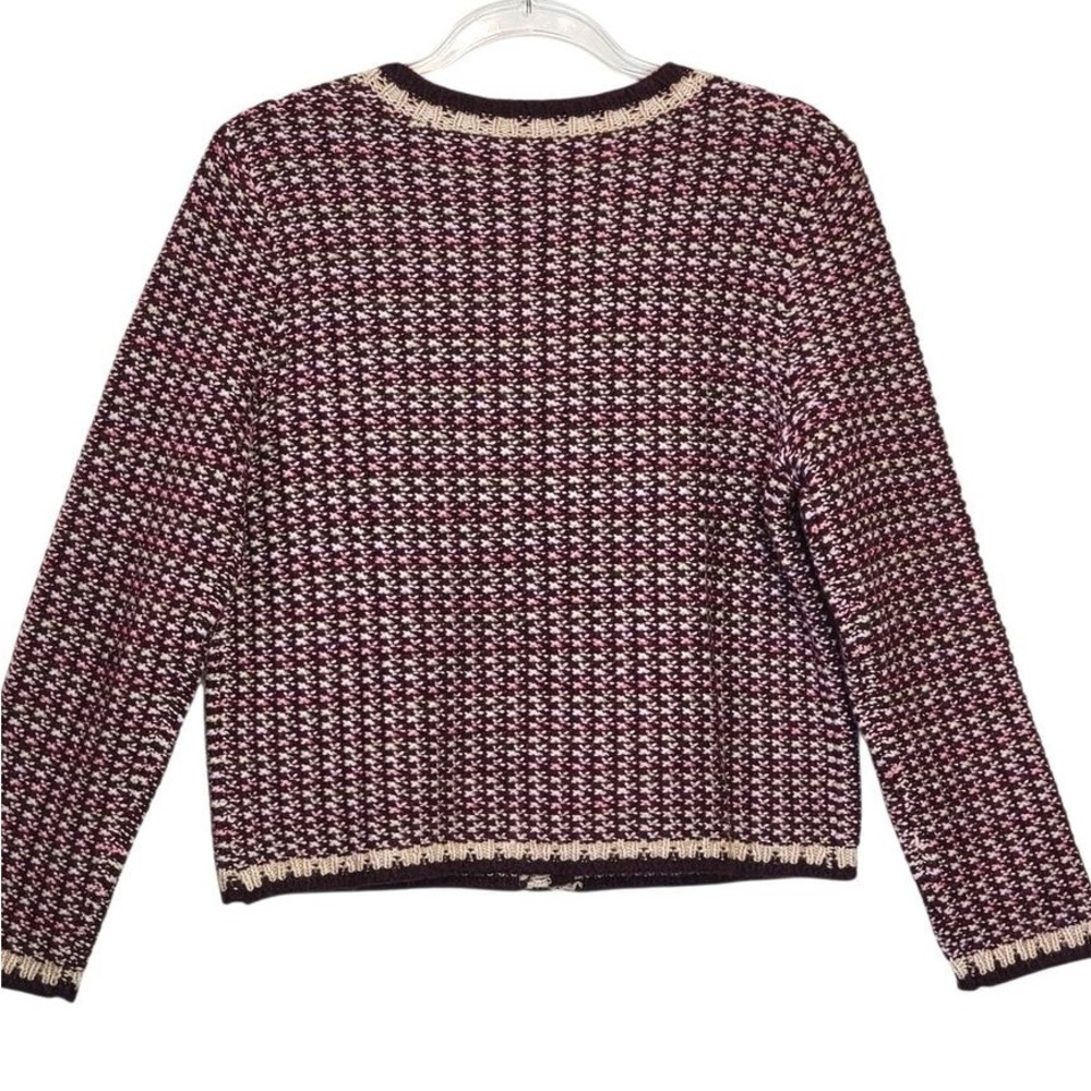 Chic Multicolor Knit Sweater - image 1